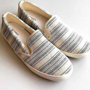 NEW STRIPED SLIP ON SNEAKERS